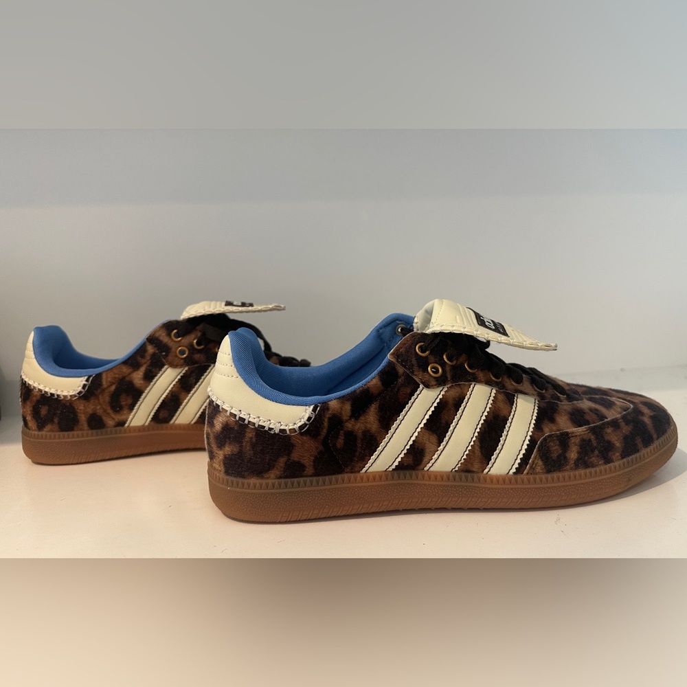 NWOT Adidas Pony Wales Bonner Leopard sneakers